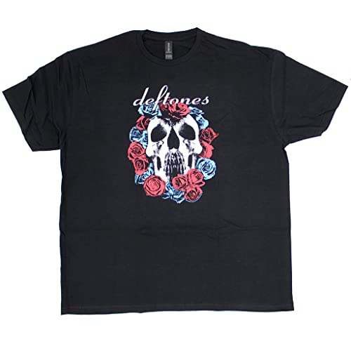 Amazon.com: Deftones Men's Skull T-Shirt Small | Officially